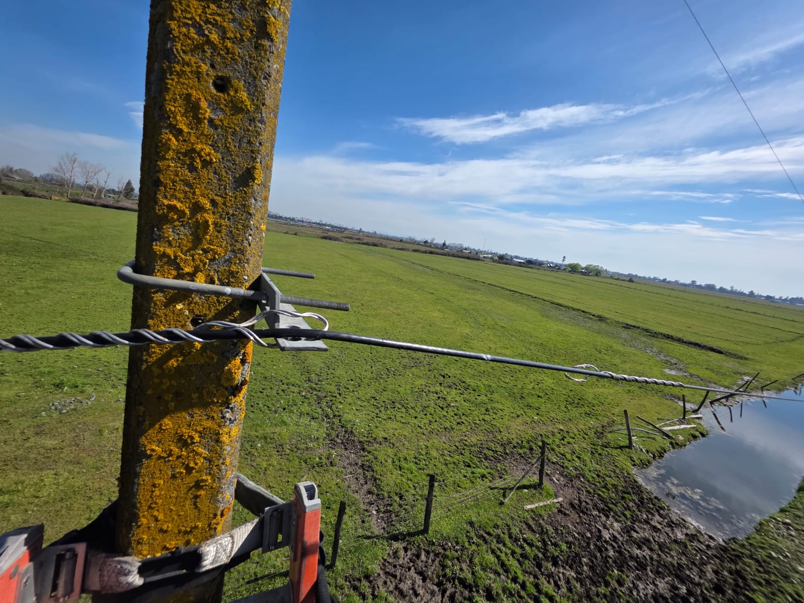 Inspección de instalación de fibra óptica